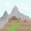 Machu picchu icon 64x64