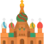 Cathedral of saint basil Ikona 64x64