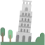 Leaning tower of pisa icon 64x64