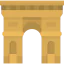 Arc de triomphe icon 64x64