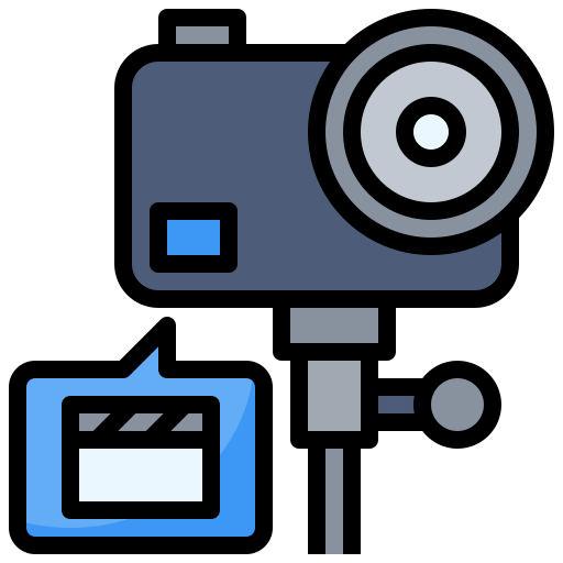 Action camera icon