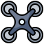 Camera drone icon 64x64