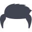 Man hair icon 64x64