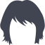 Woman hair icon 64x64