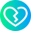 Broken heart アイコン 64x64