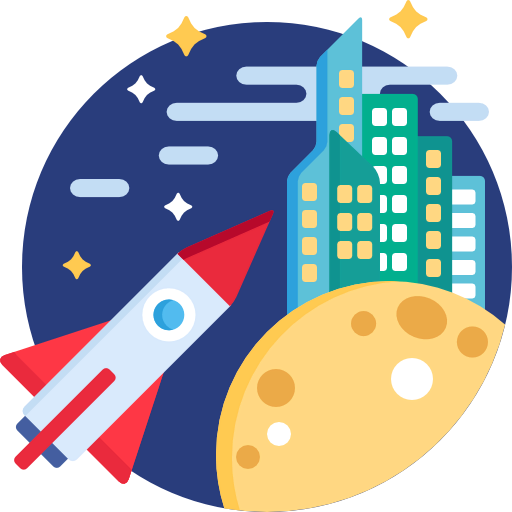 Outer space icon