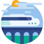 High speed train icône 64x64