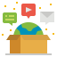 Social marketing icon 64x64