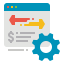 Online transfer icon 64x64