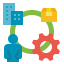 Supply chain アイコン 64x64