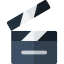 Clapperboard Ikona 64x64