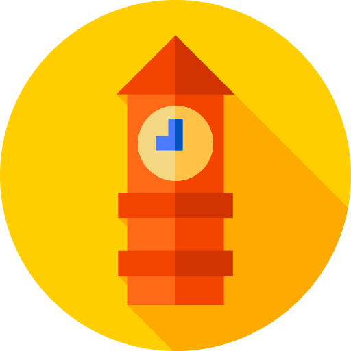 Clock tower icon