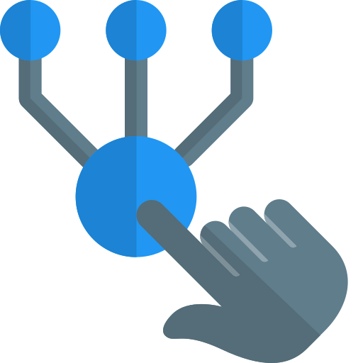 Touch screen icon