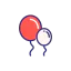 Balloons icon 64x64