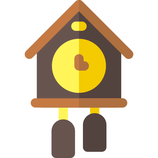 Cuckoo clock icon