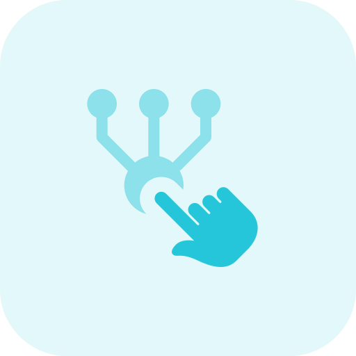 Touch screen icon