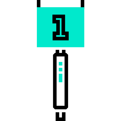 Down indicator icon