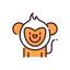 Monkey Symbol 64x64