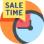 Sale time icon 64x64
