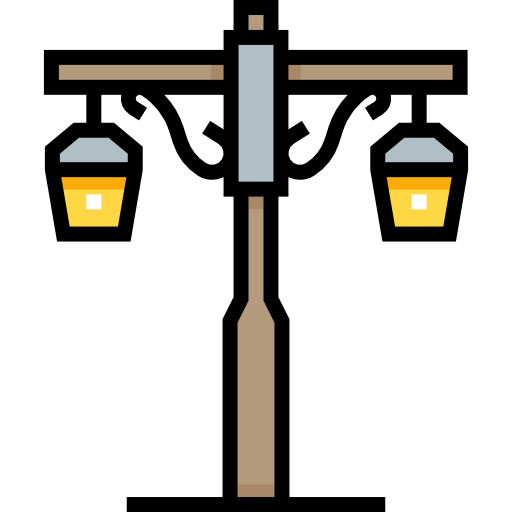 Lamp post icon
