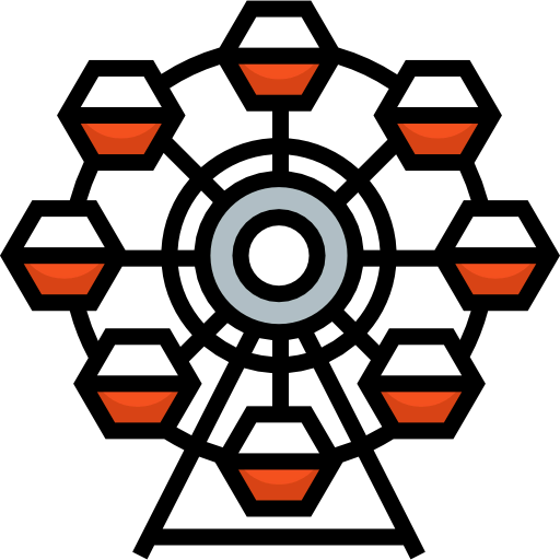 Ferris wheel icon
