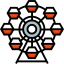 Ferris wheel icon 64x64