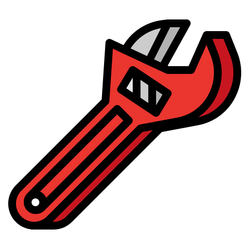 Adjustable spanner icon