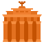 Brandenburg gate icon 64x64
