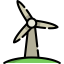 Wind power icon 64x64