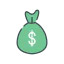 Money bag icône 64x64