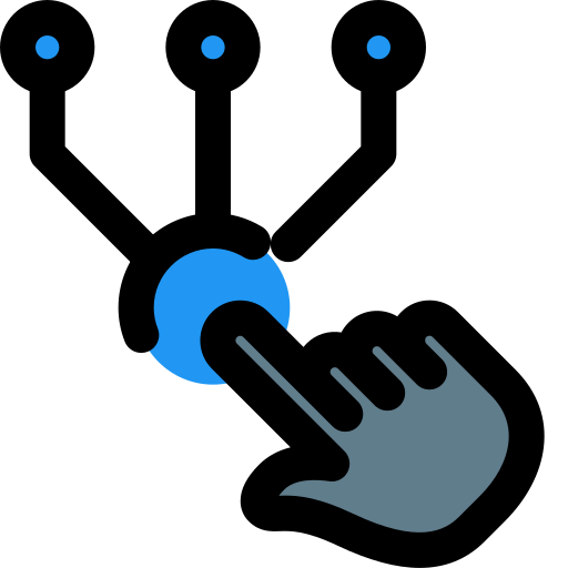 Touch screen icon
