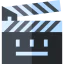 Clapperboard Ikona 64x64