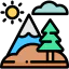 Mountains icon 64x64