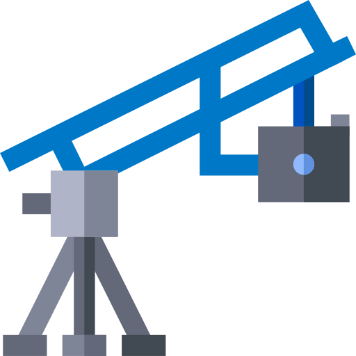 Camera crane icon
