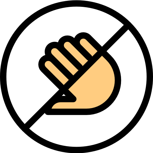 Do not touch icon