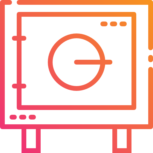 Safe box icon