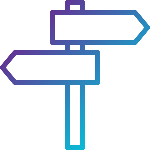 Guidepost icon