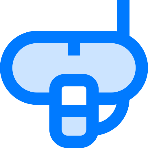 Diving mask icon