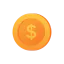 Coin Symbol 64x64