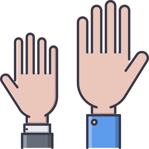 Hand icon
