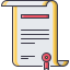 Certificate icon 64x64