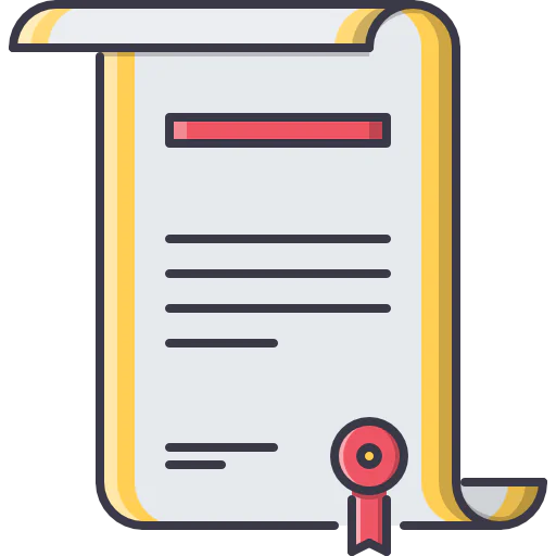 Certificate icon