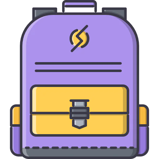 Backpack icon