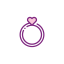 Wedding ring icon 64x64