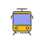 Electric train ícono 64x64