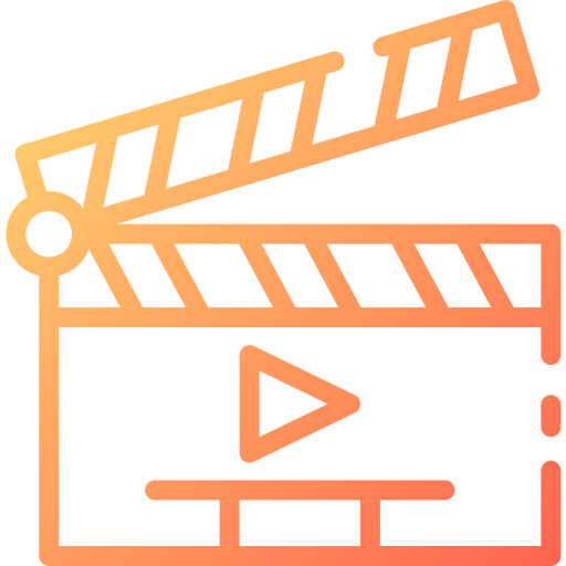 Clapperboard icon