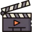 Clapperboard Ikona 64x64
