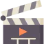 Clapperboard Ikona 64x64