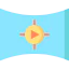 Cinema screen Symbol 64x64