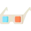 3d glasses icône 64x64